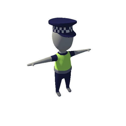 Police Britain Man